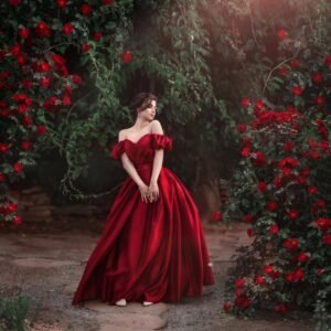 Romantic Red Dress