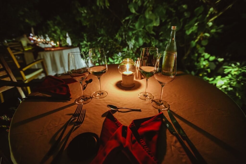 romantic dinner